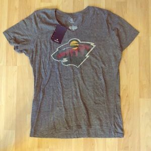 MN Wild Gray T-Shirt
